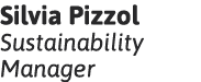 Silvia Pizzol Sustainability Manager