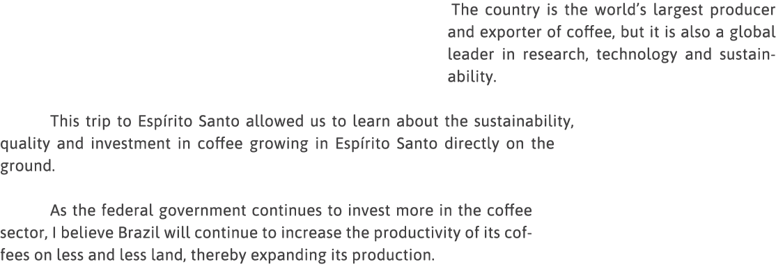  The country is the world s largest producer and exporter of coffee, but it is also a global leader in research, tech   
