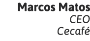 Marcos Matos CEO Cecafé